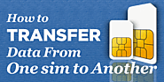 How to Transfer Data from One Sim to Another