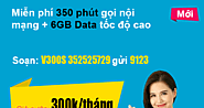 Gói V300S Viettel – miễn phí 6GB + 350 phút gọi nội mạng Viettel - Online Viettel, Dich vụ Data - Sim Số, Viettel Portal