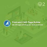 Magento front-end CMS Page Builder | Magento CMS Page Builder