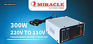 Effortlessly Use US and Canadian Appliances in India with Miracle’s Step-Down Transformer