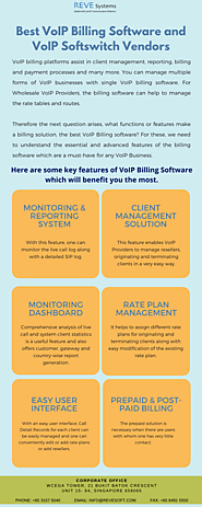 Best VoIP Billing Software and VoIP Softswitch Vendors