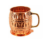 Shop Classic Copper Mug Online- Indian Art Villa