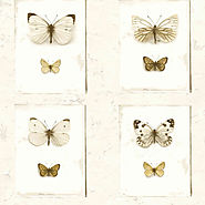 Butterfly Tile Wallpaper – Bright