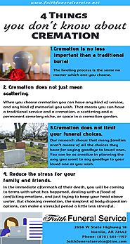 4 Things you don’t know about Cremation