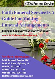 Funeral Arrangements Jonesboro AR