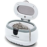 Magnasonic Professional Ultrasonic Polishing Jewelry Cleaner Machine for Cleaning Eyeglasses, Watches, Rings, Necklac...