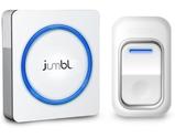 Jumbl HIP-DA01 Portable Wireless Battery-Operated Door Chime and Push Button with LED indicators - Both the Transmitt...