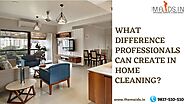 What difference professionals can create in home cleaning?