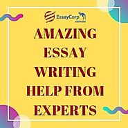 Amazing Short English Essay Writing Help from Experts - EssayCorp
