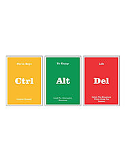 Buy Control, Alter, Delete Poster | Buy Wall Posters Online