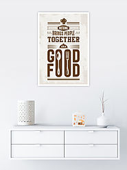 Buy Nothing Brings People Together Poster Online | Labno4