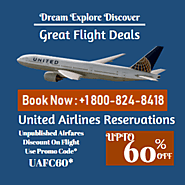 United Airlines Customer Service For Cheap Flight +1-800-824-8418