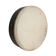INSIDE TUNABLE MULBERRY BODHRAN SINGLE-BAR 14-BY-3.5-INCH - BLACK - Mid-East Mfg Sialkot