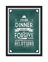 Buy After a Good Dinner Framed Poster Online | Labno4