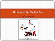 On Demand Dog Walking App