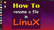 How to Rename a File in Linux with Examples [2019]