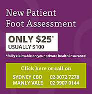 New Patient Foot Assessment Offer. Only $25