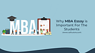 Why MBA Essay is Important For The Students - CallTutors