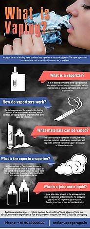Vape or E Cigarette India Online | Indian Vape Garage - One … | Flickr