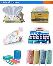 Supplier customized type spunlace nonwoven car industrial cleaning wipes