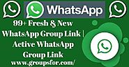 99+ Fresh New WhatsApp Group Link | Active Group Link For WhatsApp - GroupsFor | Groups For WhatsApp