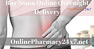 Best Online Pharmacy in USA | Onlinepharmacy24x7: Buy Soma Online Overnight