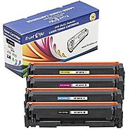 HP 201X Compatible Set of 4 Toner Cartridges; CF400X , CF401X , CF403X – Pan Continent Inc. - PrintOxe
