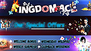 Website at https://www.kingdomace.com/promotions/