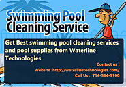 Swimming Pool Cleaning Services @ Waterline Technologies