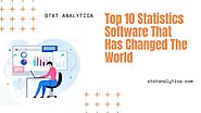 Top 10 Statistics Software That Has Changed The World - Statanalytica
