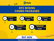 Buy Best and Reasonable BTC Mining Combo Packages