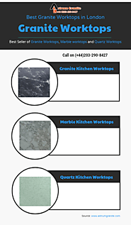 Buy Top Granite Kitchen Worktops in London – Astrum Granite - by Astrum Granite [Infographic]