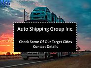 Check Some Of Our Target Cities Contact Details - Auto Shipping Group Inc by autoshipping.us - Issuu