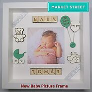 New Baby Picture Frame - Unique New Baby Gifts
