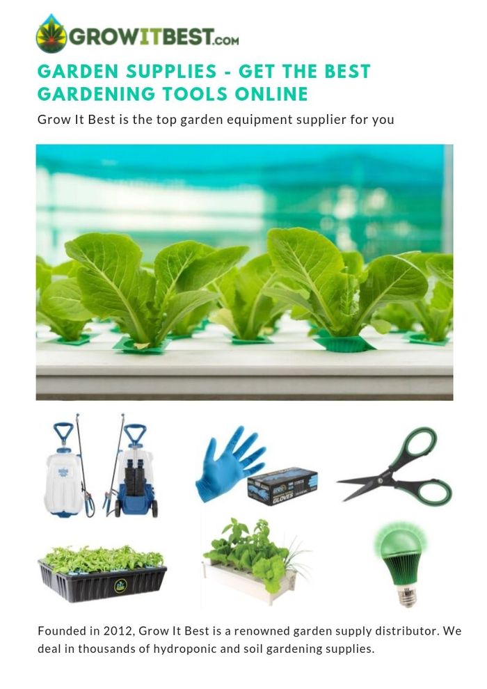 Garden Equipment Suppliers Grow It Best A Listly List