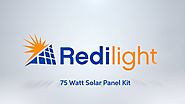 Redilight 75 Watt Solar Panel
