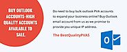 Buy Outlook Accounts – Best Quality PVAS