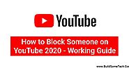 How to Block Someone on YouTube 2020 [100% Working]