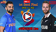 India Vs New Zealand ICC CWC2019 Semi Final Day 2- IND vs NZ World Cup 2019 Semi-Final 1 Live Streaming PTV Sports On...