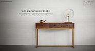 Buy Modern Wooden Console Table Furniture Online - Gulmohar Lane