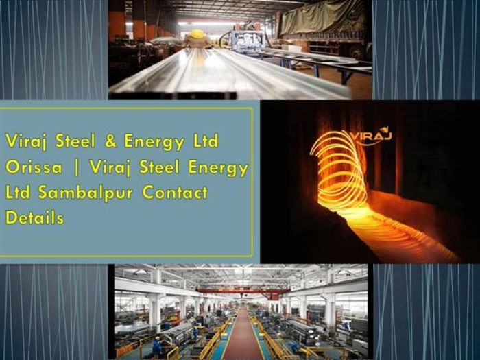 Viraj Steel & Energy Ltd Orissa A Listly List