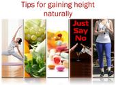 Tips for gaining height naturally / DietKart Official Blog