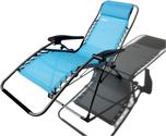 Strathwood Basics Anti-Gravity Adjustable Recliner Chair, Caribbean Blue