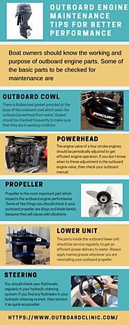 Outboard engine maintenance tips for better performance