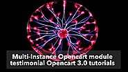 Opencart 3 module development tutorial, multi instance testimonial free