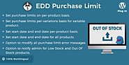 EDD Purchase Limit
