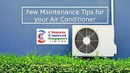 Few Maintenance Tips for your Air Conditioner