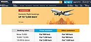 Now Book Flight Tickets On Amazon - Travel Insides