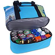 MALIBU Beach Bag - 2 in 1 Mesh Beach Tote Bag with Cooler + Free Beach Gift