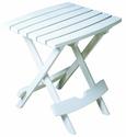 Adams Manufacturing 8500-48-3700 Quik-Fold® Side Table, White